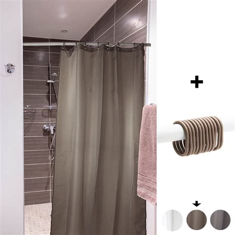 48 inch shower curtain|stall shower curtain liner 48x72.